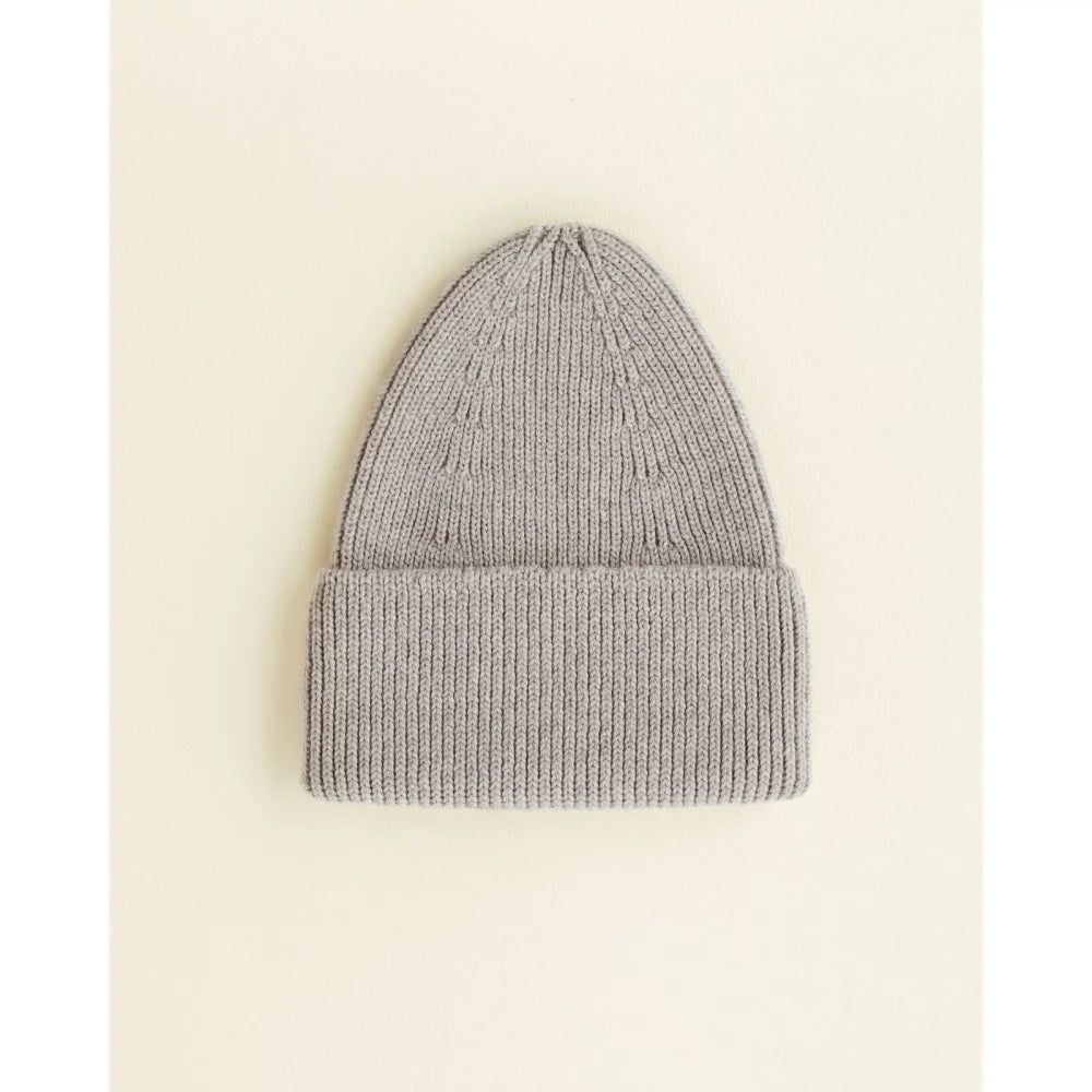 Hvid Adult Beanie "Fonzie" Pebble