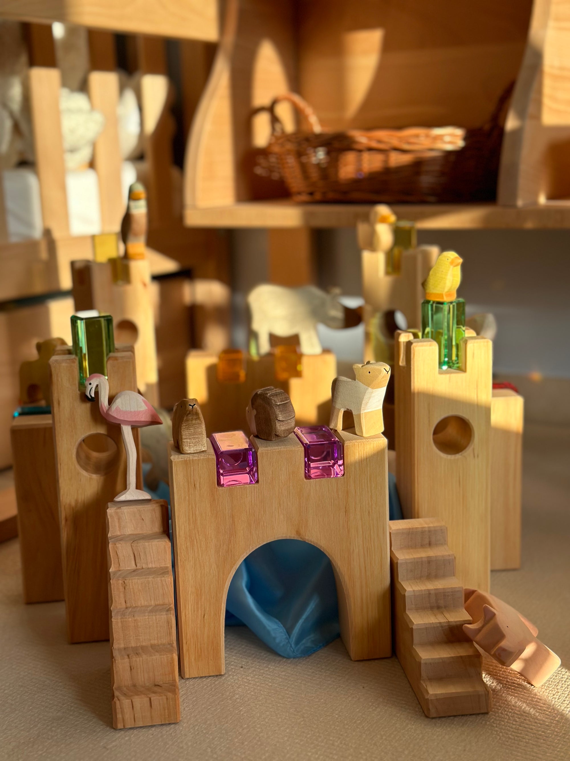 Bauspiel Ritterburg 10 Teile