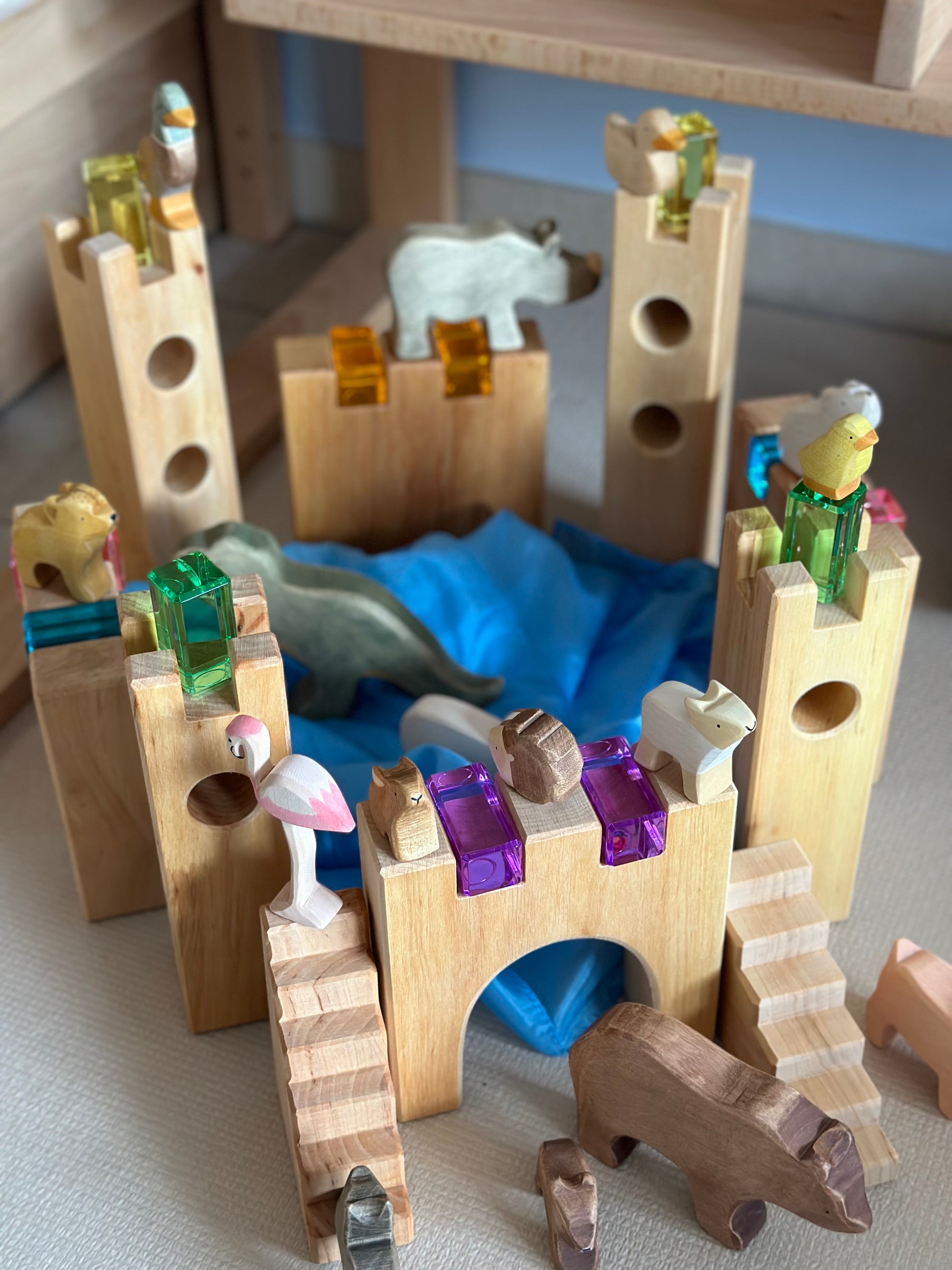 Bauspiel Ritterburg 10 Teile