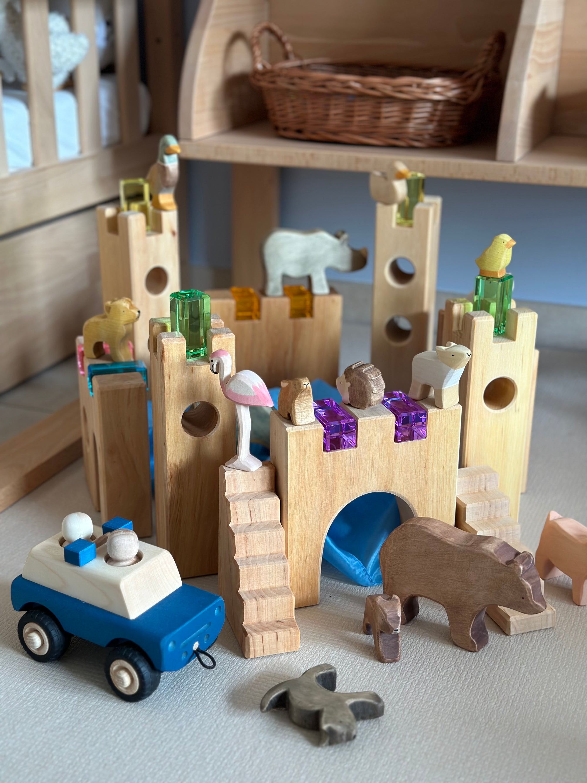 Bauspiel Ritterburg 10 Teile