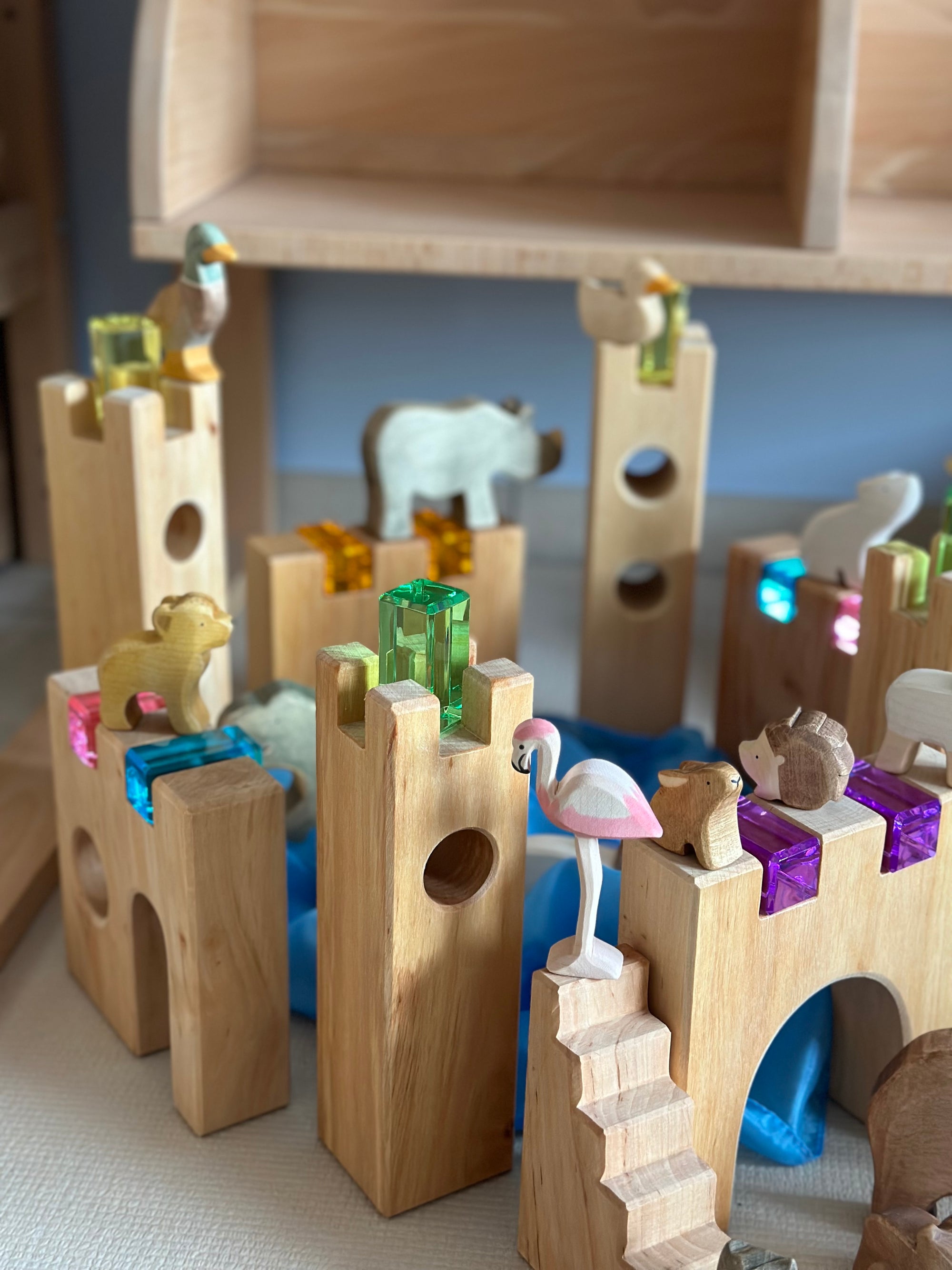 Bauspiel Ritterburg 10 Teile