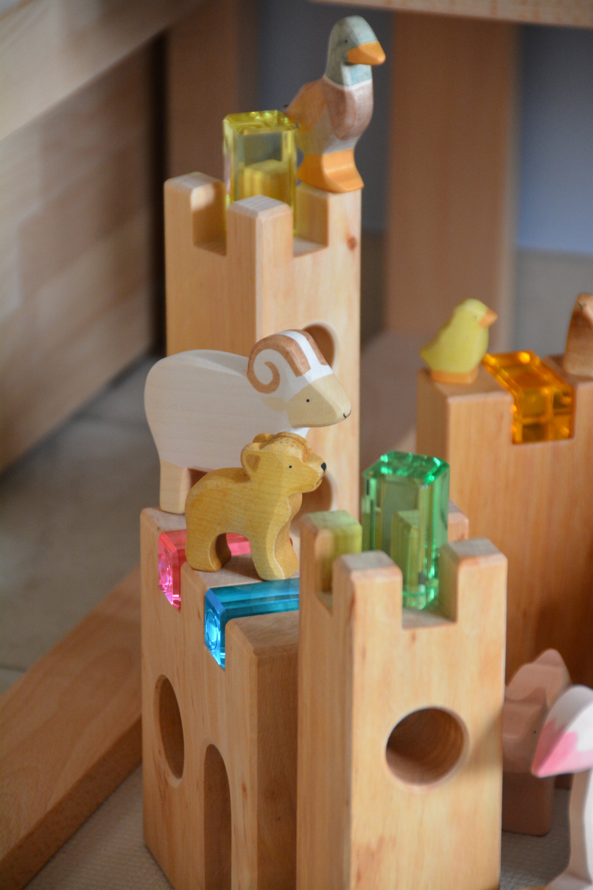 Bauspiel Ritterburg 10 Teile