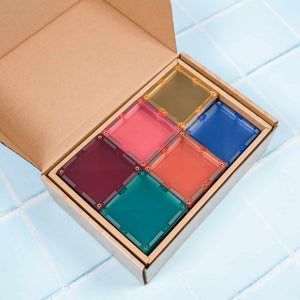 Connetix Magnetic Tiles "Pastel Square Pack" 40 pièces