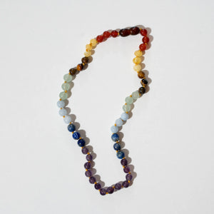 Nirrimis Bernsteinkette "Chakra" Kids