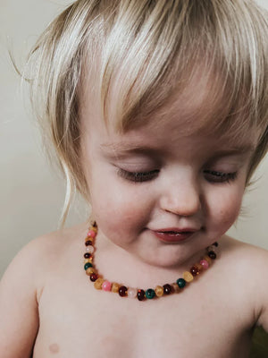 Nirrimis Amber Necklace "Portia" Kids