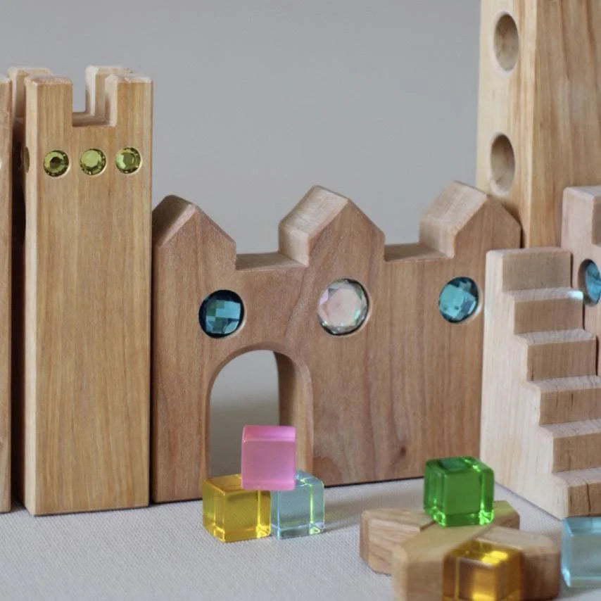 Bauspiel kleines Märchenschloss | 10 Teile