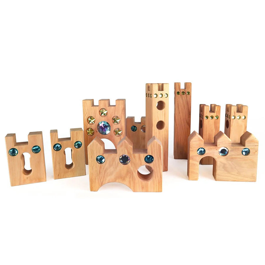 Bauspiel kleines Märchenschloss | 10 Teile