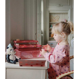 Konges Sløjd Bastelset – Creative ART Caddy | Glitter Rose
