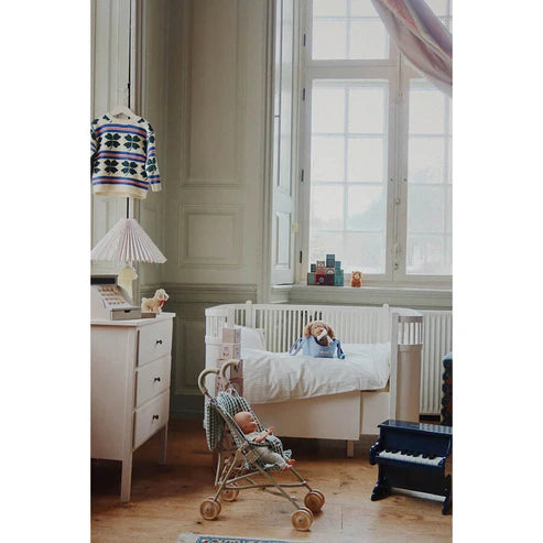 Konges Sløjd Puppen-Buggy Cheeky "Smoke Pine Check"