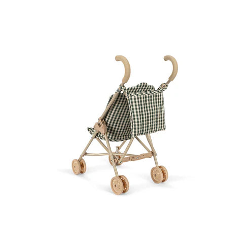 Konges Sløjd Puppen-Buggy Cheeky "Smoke Pine Check"