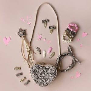Rockahula Tasche | Love Heart Leopard