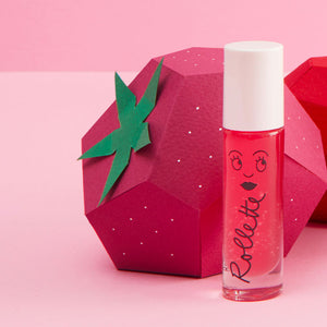 Magical Kids' Makeup Set von Nailmatic – 1 Luna Blue Glitter Kids' Nagellack (8 ml) + 1 Raspberry Rollette Lip Gloss (6,5 ml), vegan und dermatologisch getestet, für Kinder ab 3 Jahren.