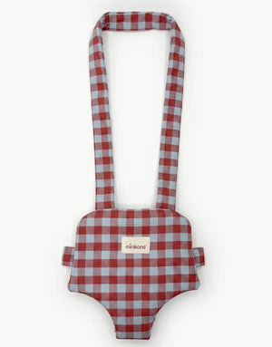 Minikane Doll Carrier | Vichy Fawn/Frost