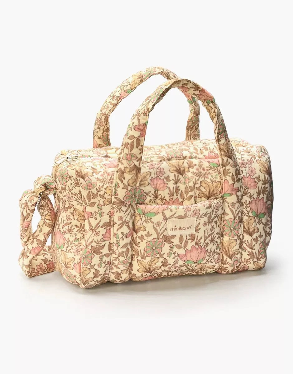 Minikane Puppen-Wickeltasche | Indienne Rosée