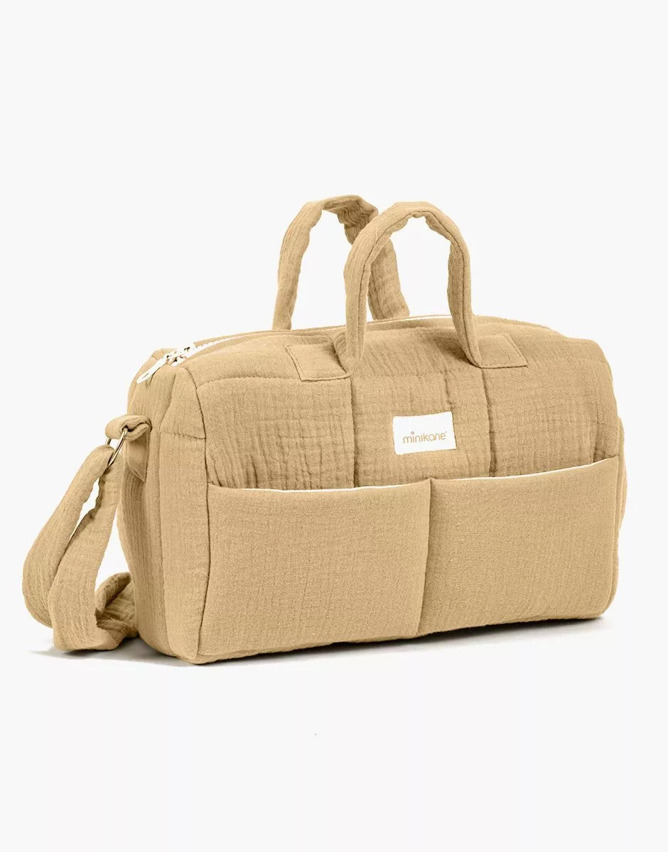 Minikane Puppen-Wickeltasche | Latte