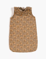 Eloïse Puppenschlafsack von Minikane mit dekorativem Kragen, weiche Baumwolle, passend für Puppen 28–37 cm