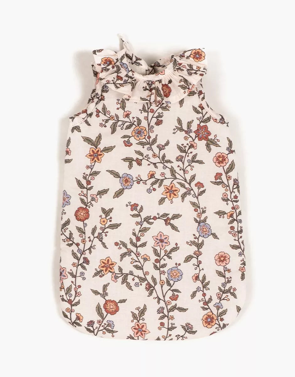 Minikane Puppen-Schlafsack "Gisele" | Blumenmuster