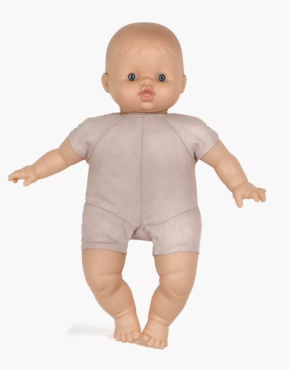 Minikane Baby-Puppe "Garance" mit Stoffkörper 28cm