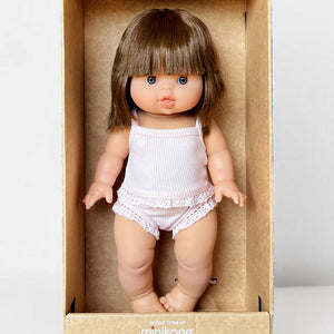 Minikane Gordi Puppe "Chloé" 34 cm mit Unterkleid