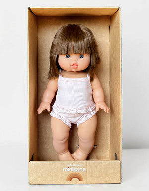 Minikane Gordi Puppe "Chloé" 34 cm mit Unterkleid