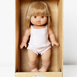 Minikane Gordi Puppe "Zoé" 34 cm mit Unterleid