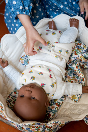 Konges Sløjd Puppen Pflege-Set "Doll Nursery Set Peonia"