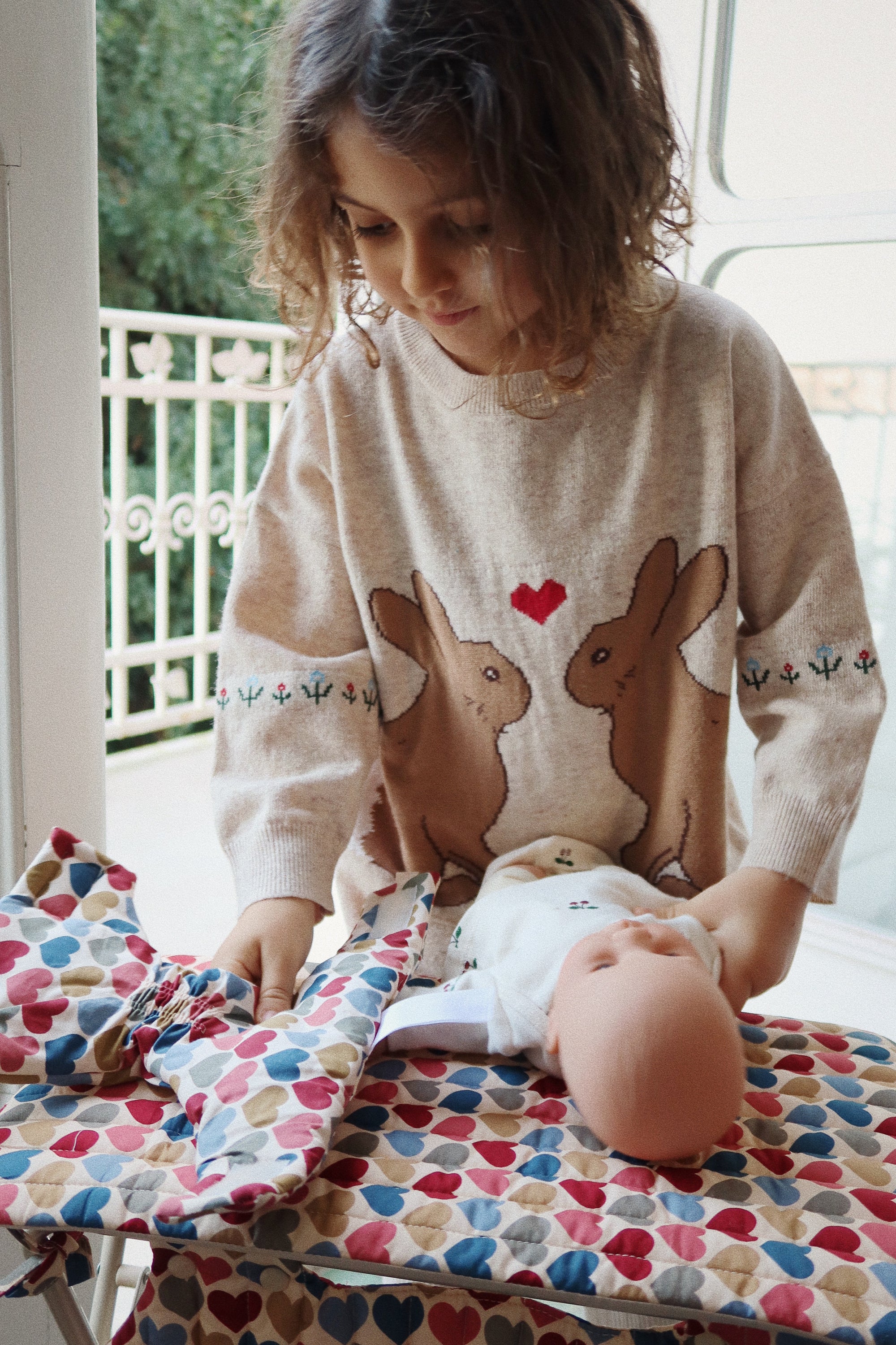 Konges Sløjd Puppe "Elli" Multi