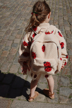 Konges Sløjd Jacke "Jody Teddy" | Ladybug Sand