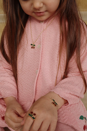 Konges Sløjd Strickjacke "Cypres" Mellow Rose