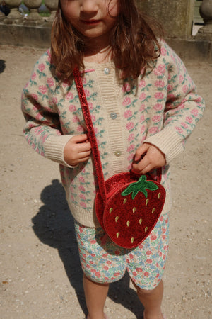 Konges Sløjd Strickjacke aus Merinowolle "Belou" Rose