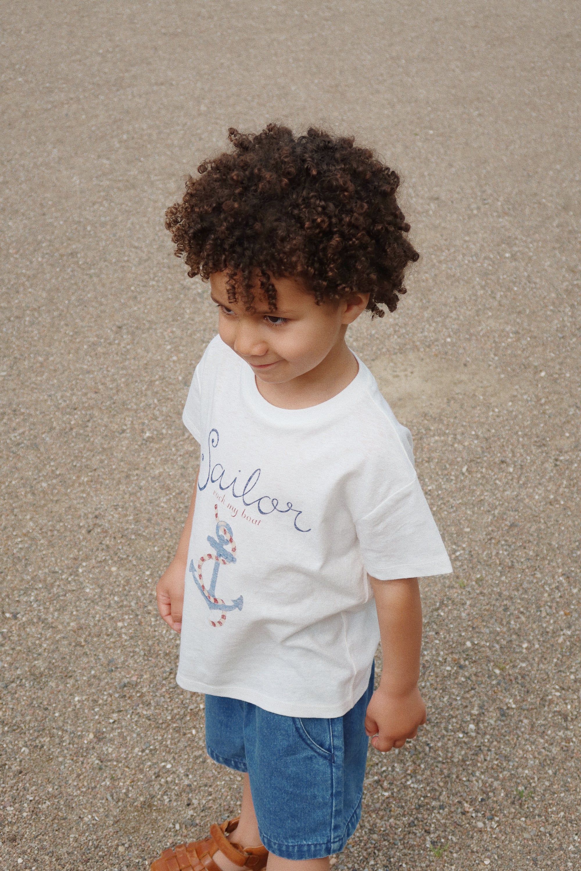 Konges Sløjd Shorts "Magot" Denim Blue