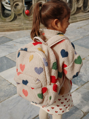Konges Sløjd Fleece Jacket Teddy "Jody" Bon Coeur Coloré