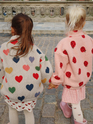 Konges Sløjd Fleece Jacket Teddy "Jody" Bon Coeur Coloré