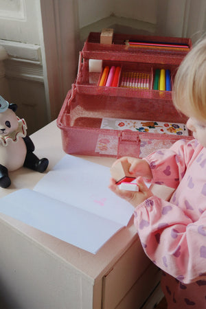 Konges Sløjd Kreativbox | Glitter Rose