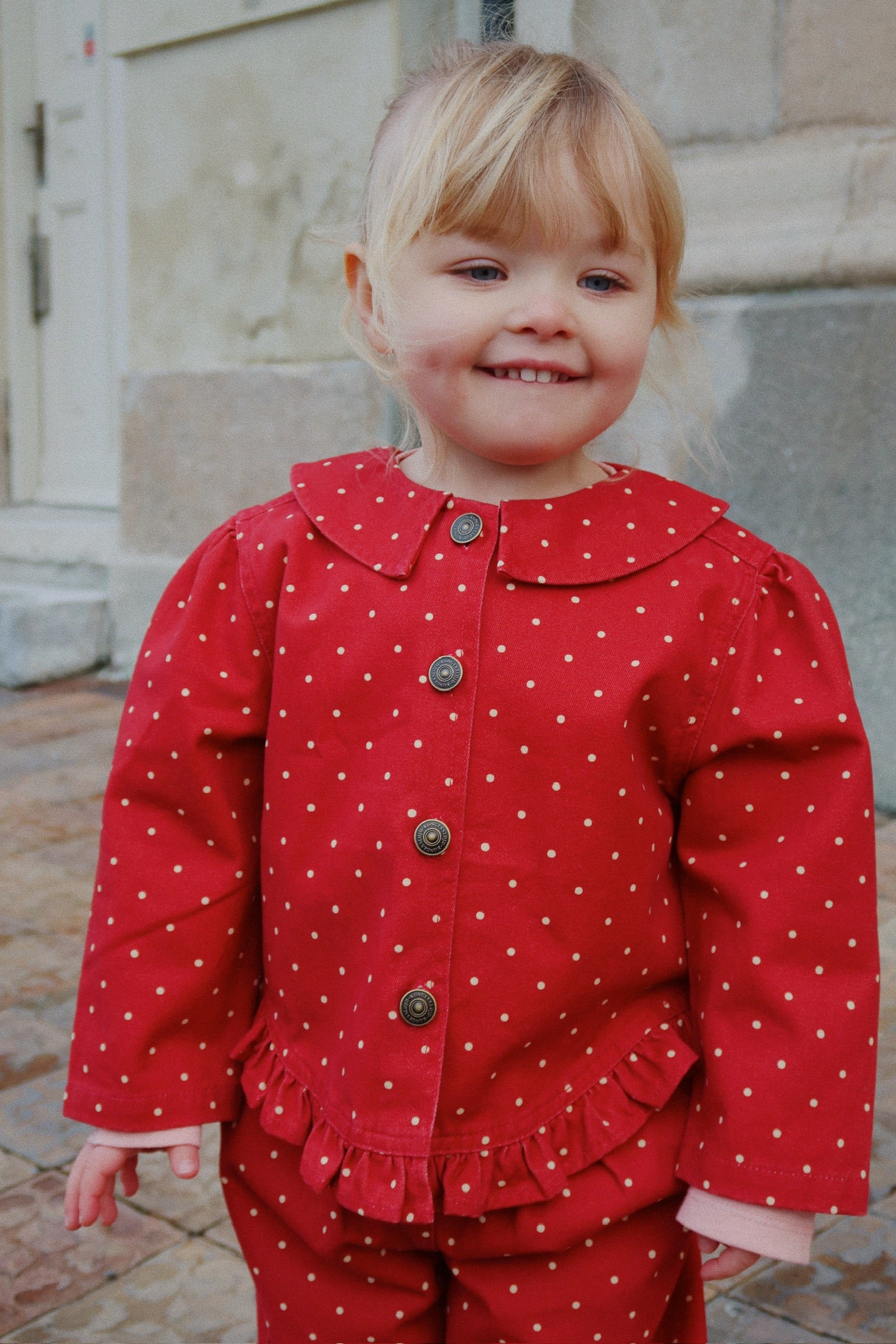 Konges Sløjd Jackenshirt "Nola" Strawberry Dot