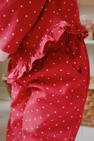 Konges Sløjd Jackenshirt "Nola" Strawberry Dot