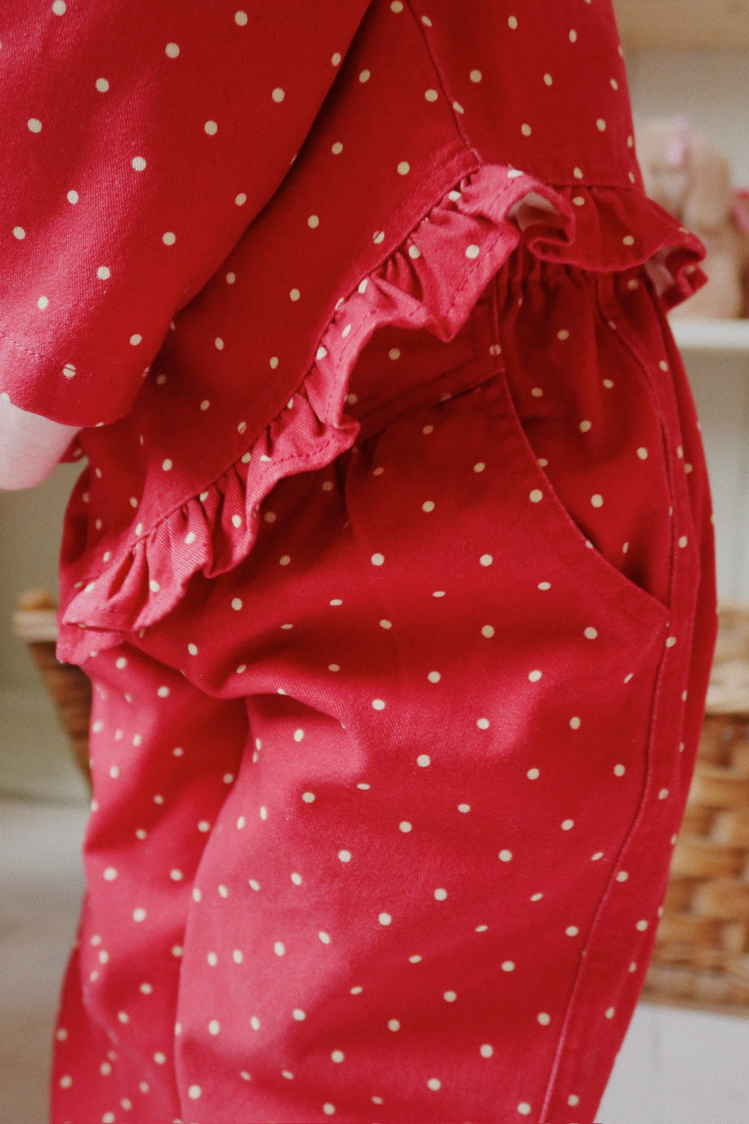 Konges Sløjd Jackenshirt "Nola" Strawberry Dot