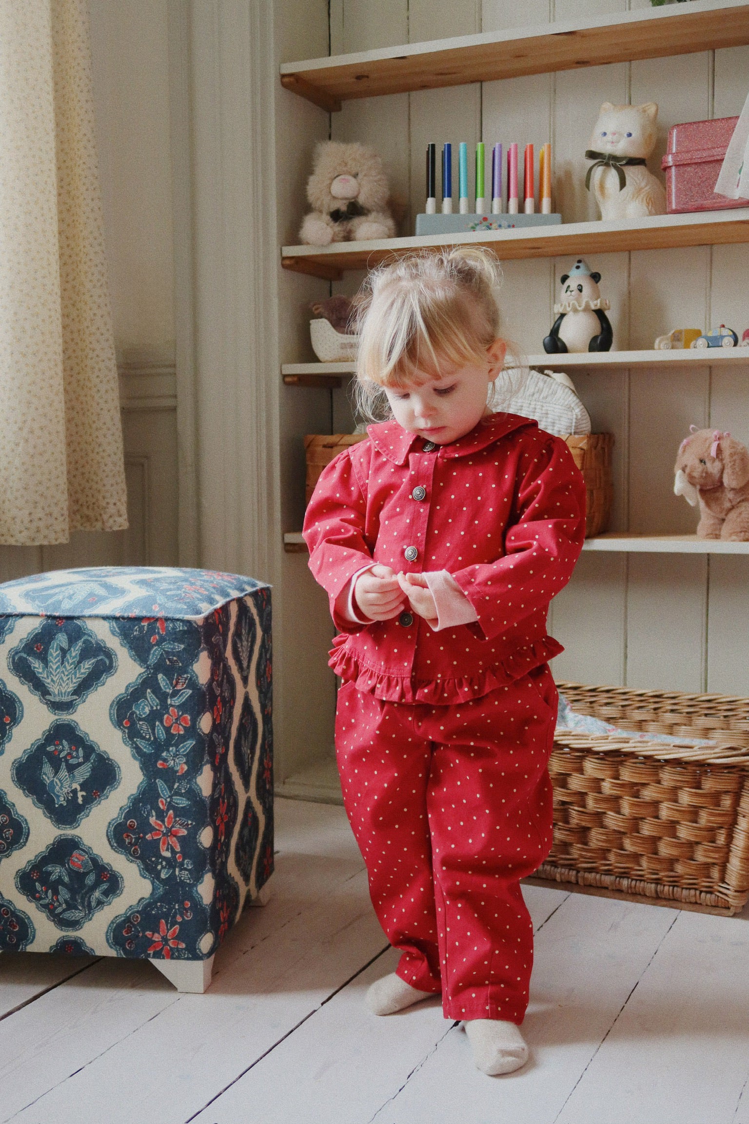 Konges Sløjd Jackenshirt "Nola" Strawberry Dot