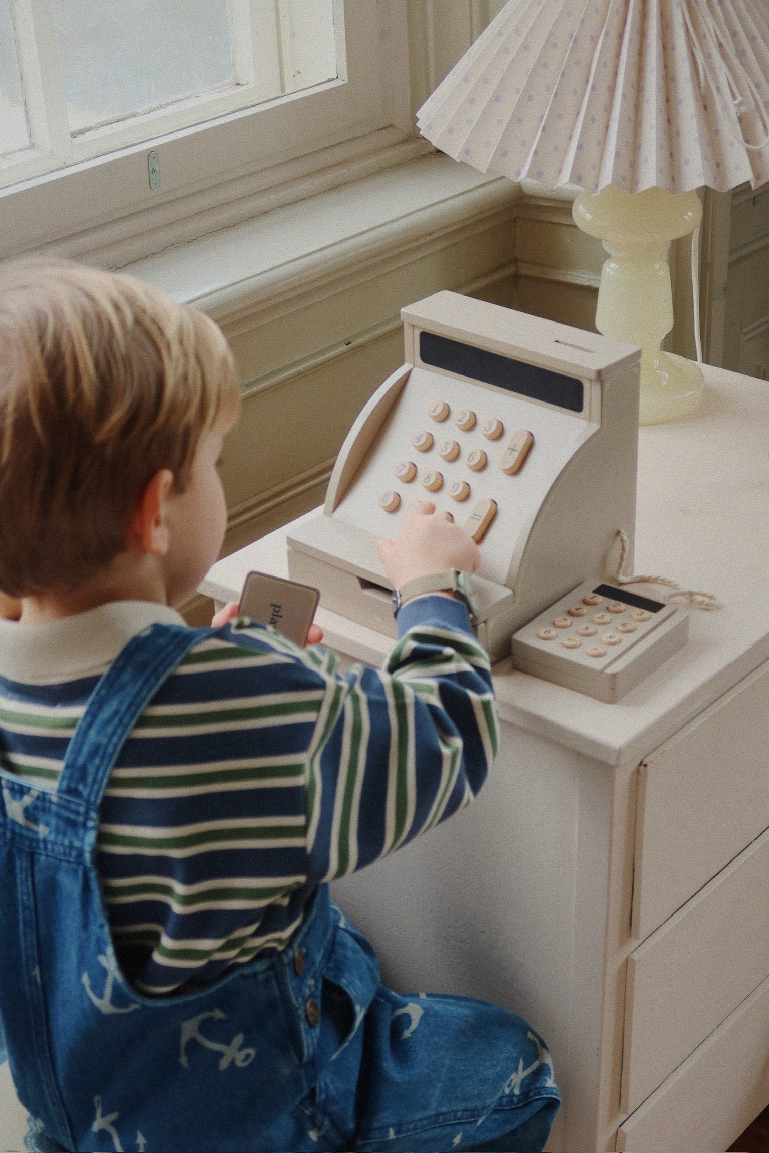Konges Sløjd Polo Sweatshirt "Spotty" | Spellbound Stripe
