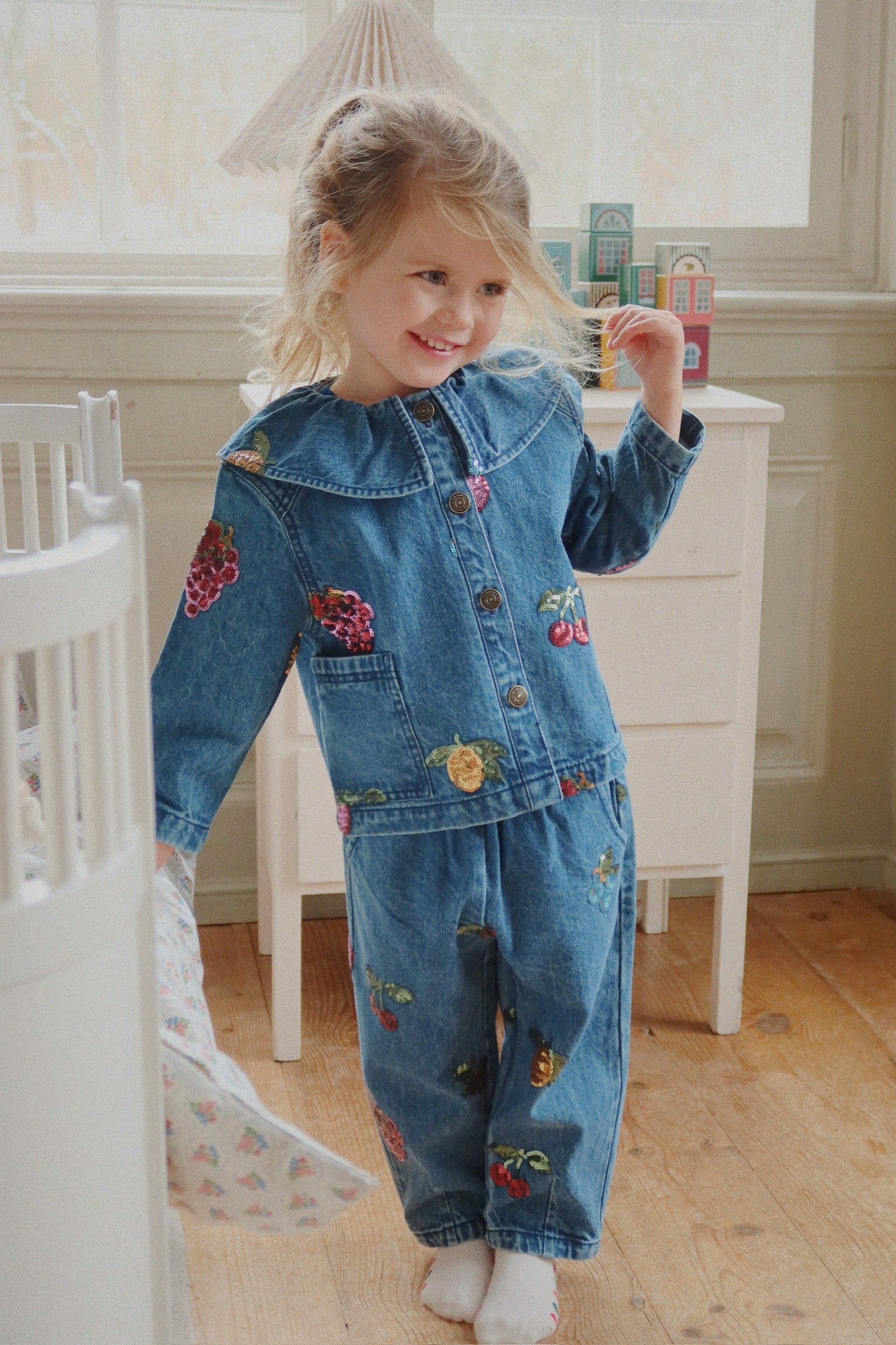 Konges Sløjd Denim Jackenshirt "Magot" | Vitamins