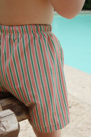 Konges Sløjd Badehose "Asnou" | Blush Stripe