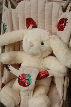 Poussette pour poupées Konges Sløjd "Doll Stroller Tulle" | Strawberry