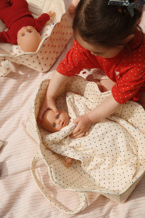 Parure de lit pour poupée Konges Sløjd « Doll Bedding » | Estate Dot
