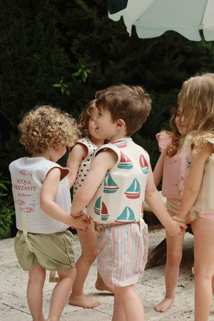 Konges Sløjd Badehose "Asnou" | Blush Stripe