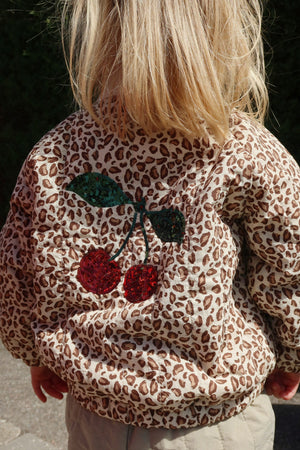 Konges Sløjd Bomberjacke "Juno Printed Sequin“ | Leo