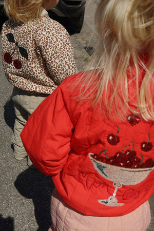 Konges Sløjd Bomberjacke "Juno Printed Sequin“ | Leo