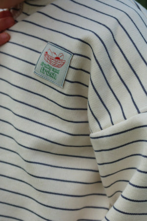 Sweat-shirt Konges Sløjd "Lou" | Flintstone Stripe