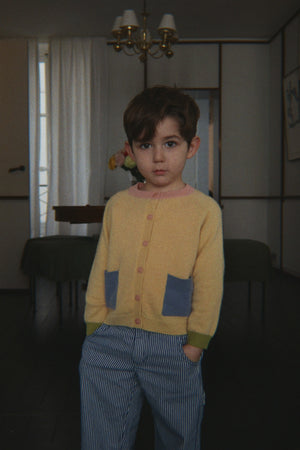 Konges Sløjd Strickjacke – Colletti Cardigan | Yellow