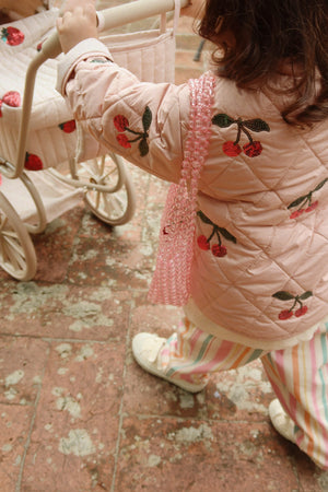 Konges Sløjd Puppenwagen„Minnie Tulle" | Strawberry