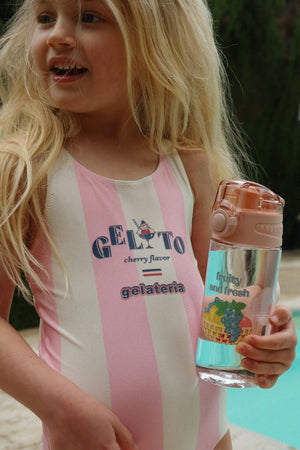 Maillot de bain Konges Sløjd "Pomia" | Candy Rose Stripe